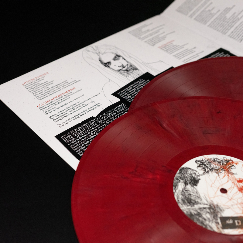 Xasthur - Inevitably Dark Vinyl 2-LP Gatefold  |  Red Marble