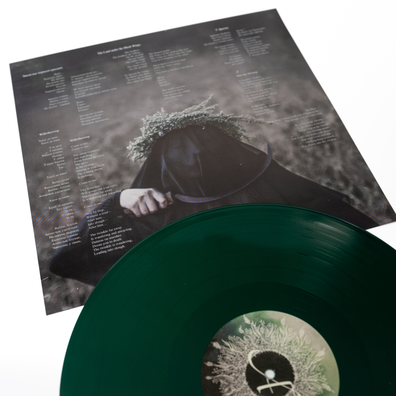 Dymna Lotva - Зямля Пад Чорнымі Крыламі: Дрыгва (The Land Under The Black Wings: Swamp) Vinyl LP  |  Dark Green