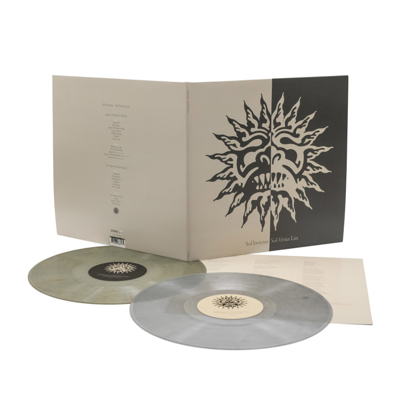 Sol Invictus - Sol Veritas Lux Vinyl 2-LP Gatefold  |  Clear/Silver Mixed