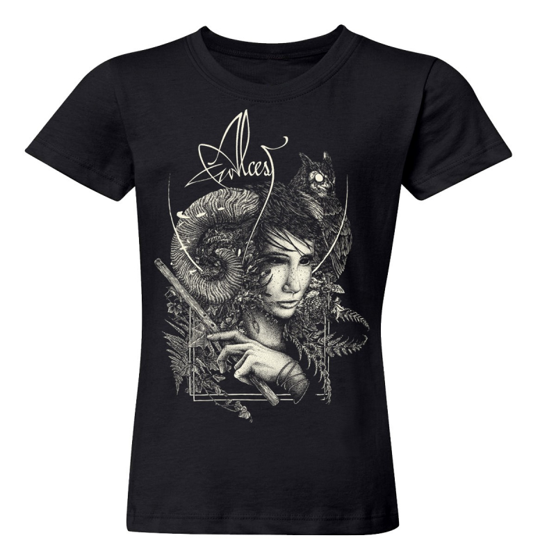 Alcest - Faun Girlie-Shirt  |  M  |  black