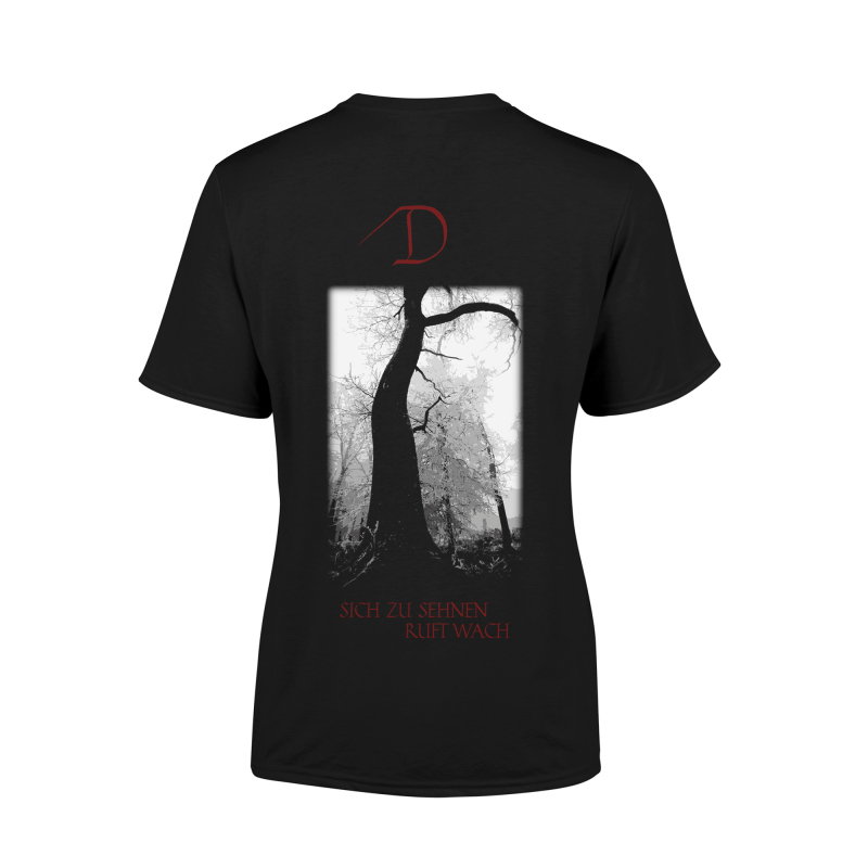 Dornenreich - Du wilde Liebe sei Girlie-Shirt  |  M  |  black