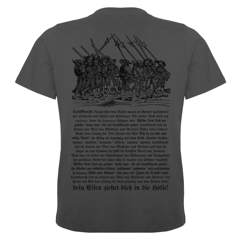Helrunar - Landsknecht T-Shirt  |  M  |  grey