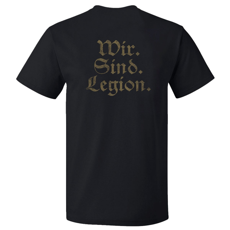Helrunar - Wir Sind Legion T-Shirt  |  S  |  black
