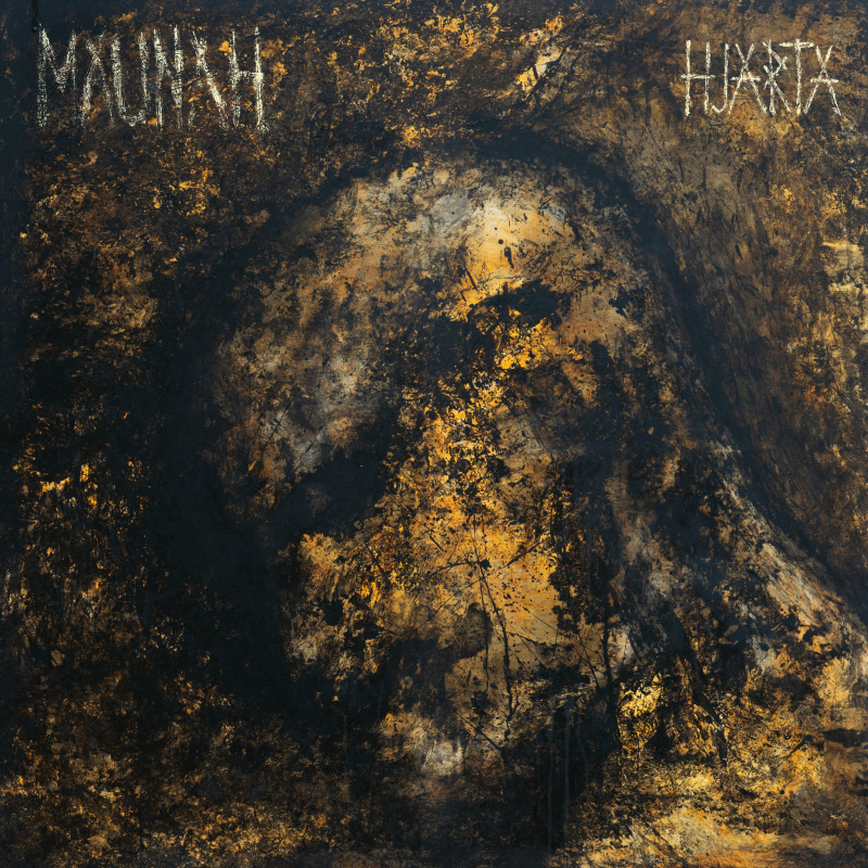 Maunah - Hjarta Vinyl LP  |  Yellow/Black Marble