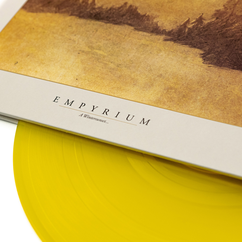 Empyrium - A Wintersunset... Vinyl Gatefold LP  |  Sun Yellow