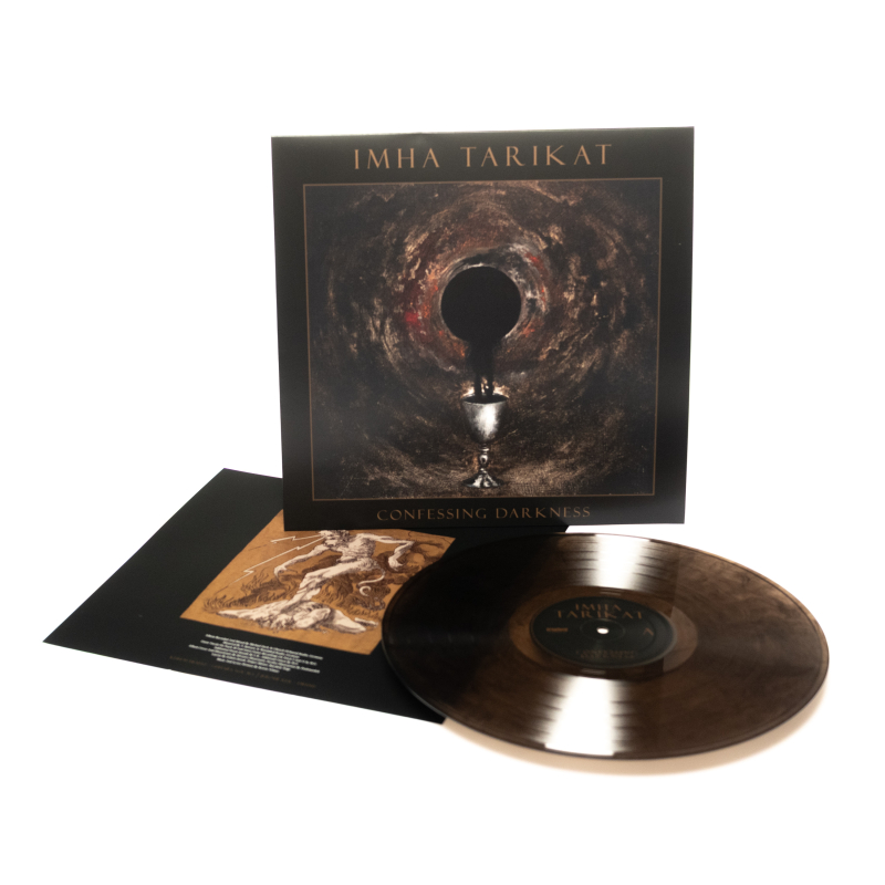 Imha Tarikat - Confessing Darkness Vinyl LP  |  Crystal Clear/Black Marble