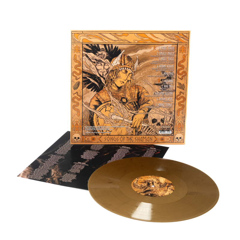 Nytt Land - Songs Of The Shaman Vinyl LP  |  Gold/Black Marble