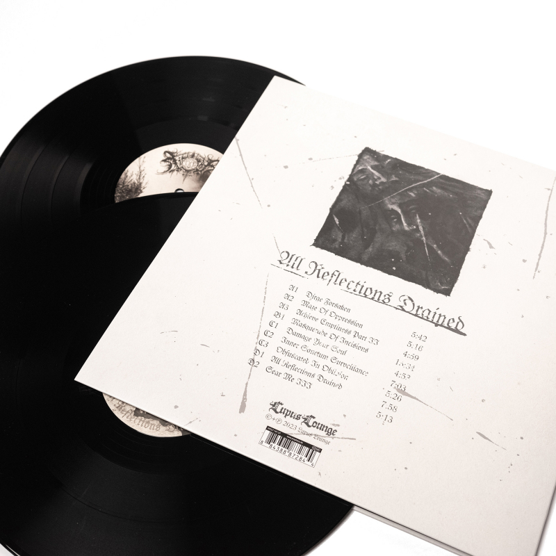 Xasthur - All Reflections Drained Vinyl 2-LP Gatefold  |  Black