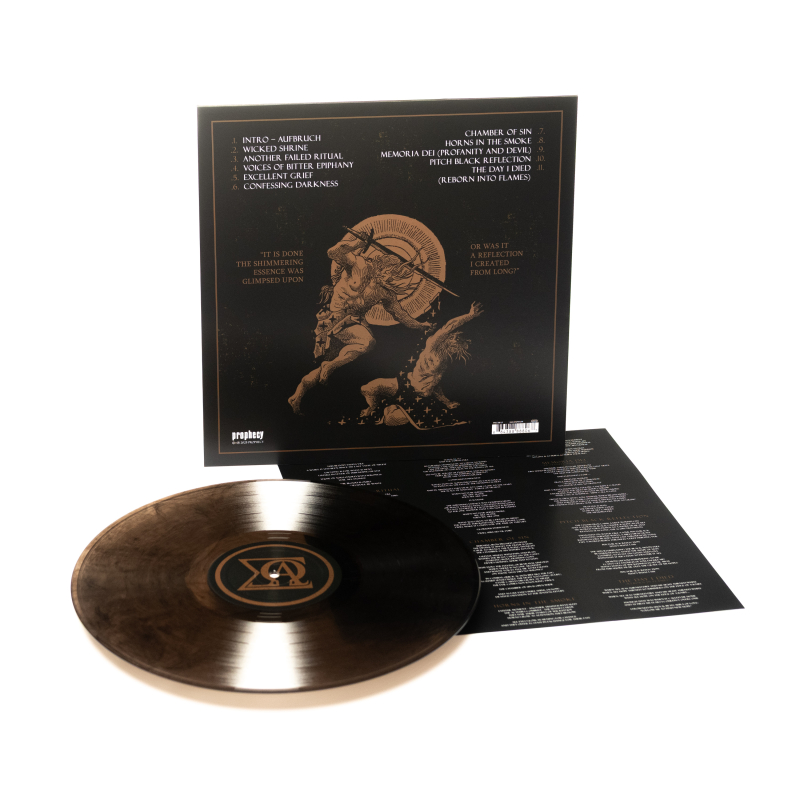 Imha Tarikat - Confessing Darkness Vinyl LP  |  Crystal Clear/Black Marble