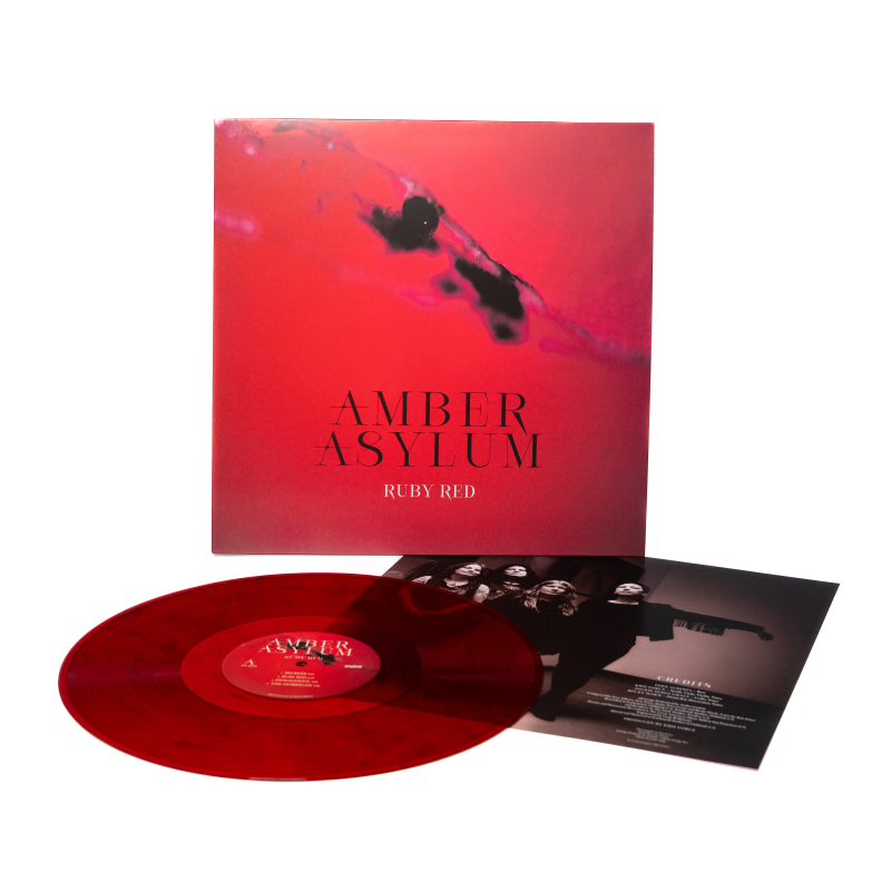 Amber Asylum - Ruby Red Vinyl LP  |  Red Transparent