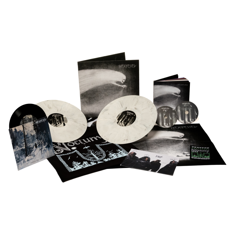 Hexvessel - Nocturne Bundle  |  White/Black Marble