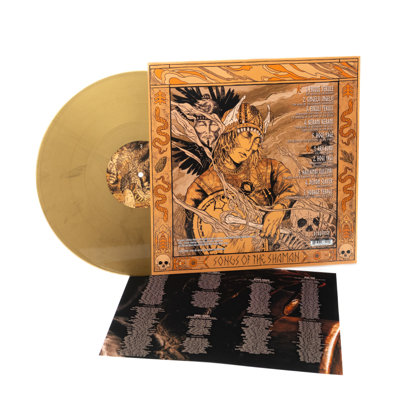 Nytt Land - Songs Of The Shaman Vinyl LP  |  Gold/Black Marble