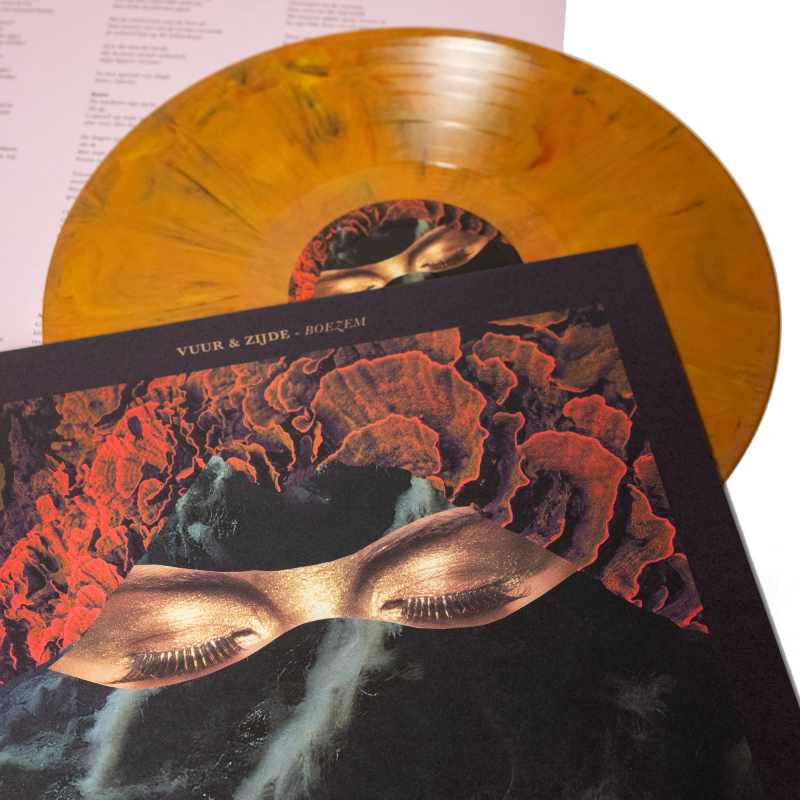 Vuur & Zijde - Boezem Vinyl LP  |  solid yellow, black & solid red