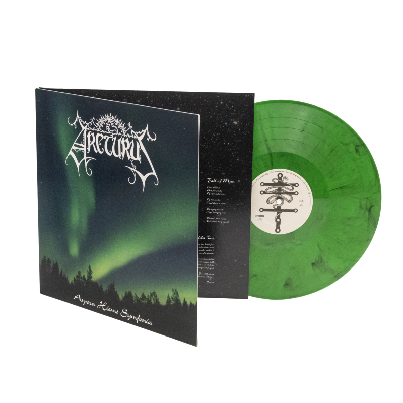 Arcturus - Aspera Hiems Symfonia Vinyl Gatefold LP  |  Green/Black Marble