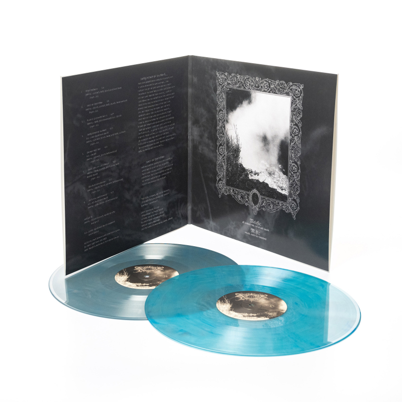 Xasthur - All Reflections Drained Vinyl 2-LP Gatefold  |  Silver/Blue Marble