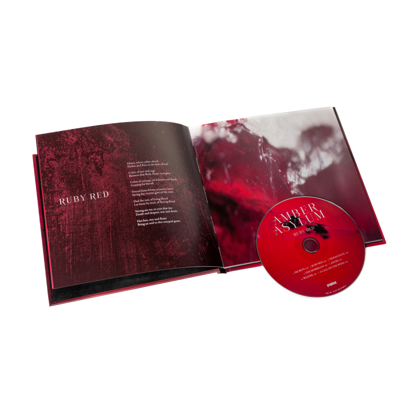 Amber Asylum - Ruby Red Artbook CD 