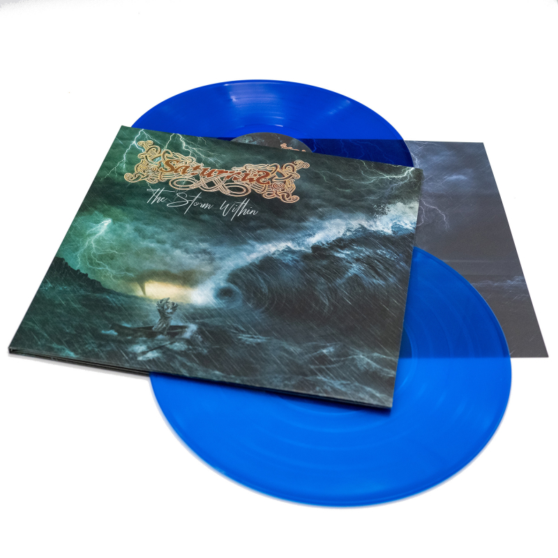 Saturnus - The Storm Within Vinyl 2-LP Gatefold  |  Blue Transparent